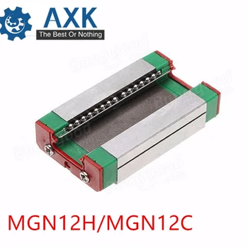 

Block Carriage 12mm Linear Guide Rail Set Cnc Motion Guideway Bearing Steel Printer Cutter Mgn12h Mgn12c Way Long For A Axis