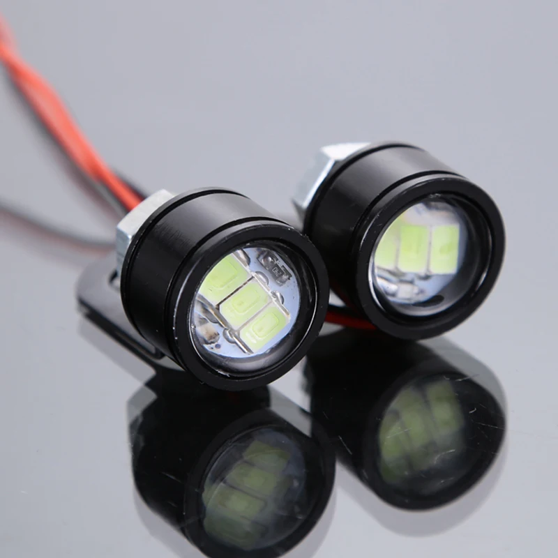 

FUYOUSHENZHU Motorcycle LED lamp Decorative lights for motorcycles Eagle eye light Flash lamp Rear view mirror screw lamp