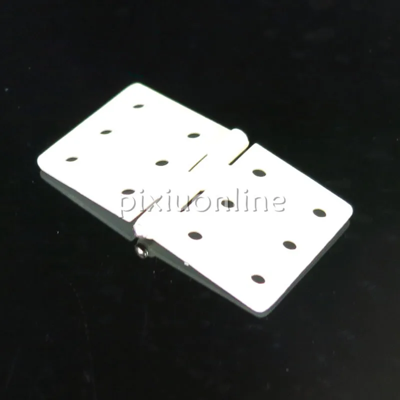 5pcs/pack White Nylon Hinge with hole for DIY Model Airplane Make and Wooden Box Make