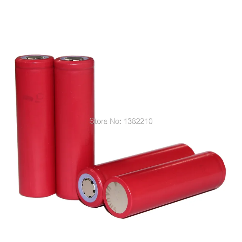 40 шт./лот настоящий аккумулятор Sanyo 18650 3,7 V 2600mAh UR18650ZY