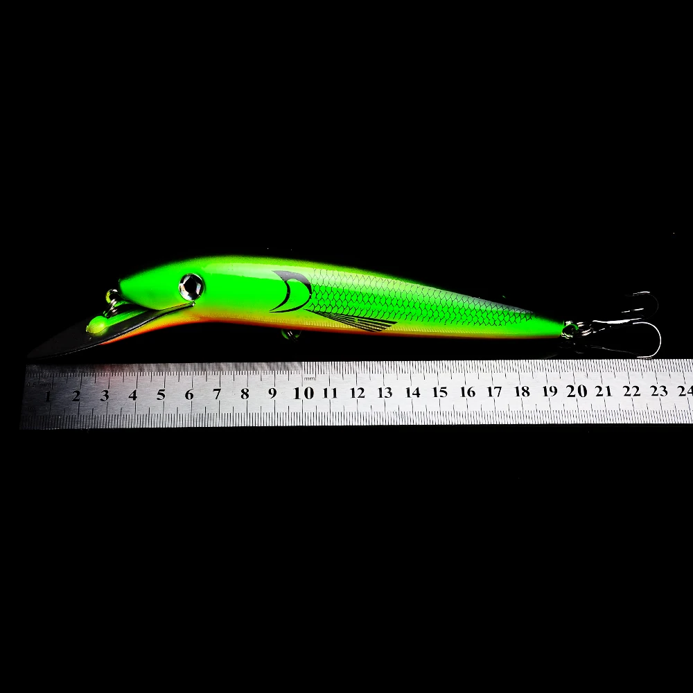 1 Pcs Big Minnow Pesca Isca Isca Wobbler Jerkbait Peche 20 cm 45g Mar Trolling Lure Baixo yo Zuri Imbecil Idiota Gancho Yuzi 18 Esporte e Lazer