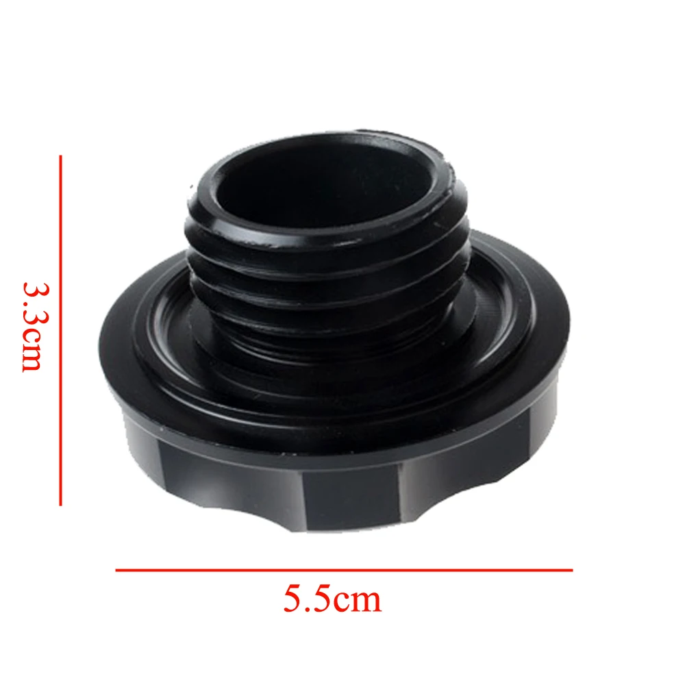 CITALL Aluminum Alloy Power Engine Cap Fuel Filler Tank Cover Intake Cover fit for Honda Civic Acura with screw-on type oil cap-33