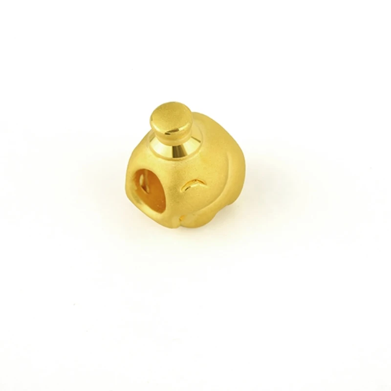 

Pure 24K Yellow Gold Cute Elephant Pendant 0.90g
