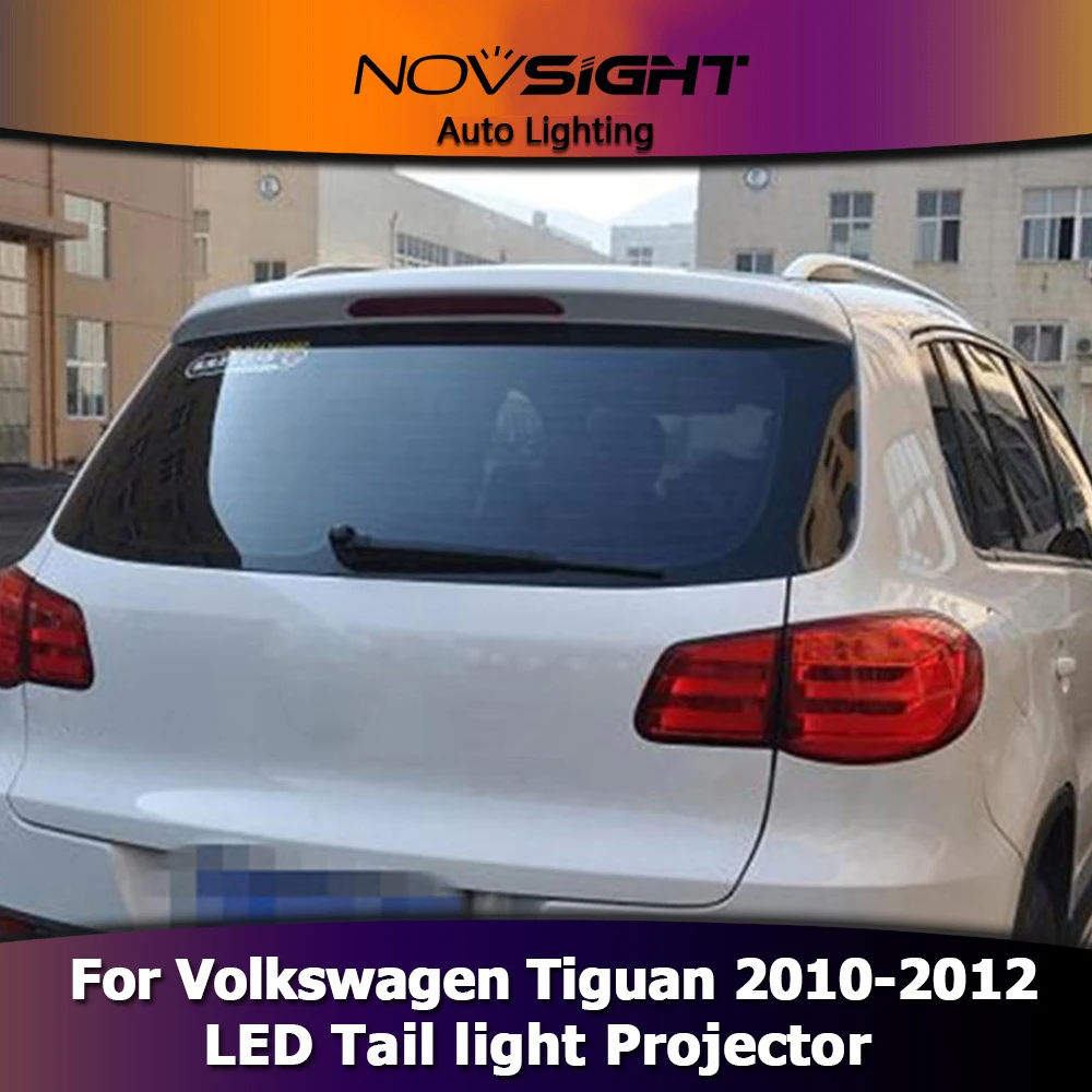 NOVSIGHT 1 пара проектор фары освещение для Volkswagen Tiguan 2010-2012 DRL диаметр изделия 4 дюймов поворотные сигнальные фары лампы