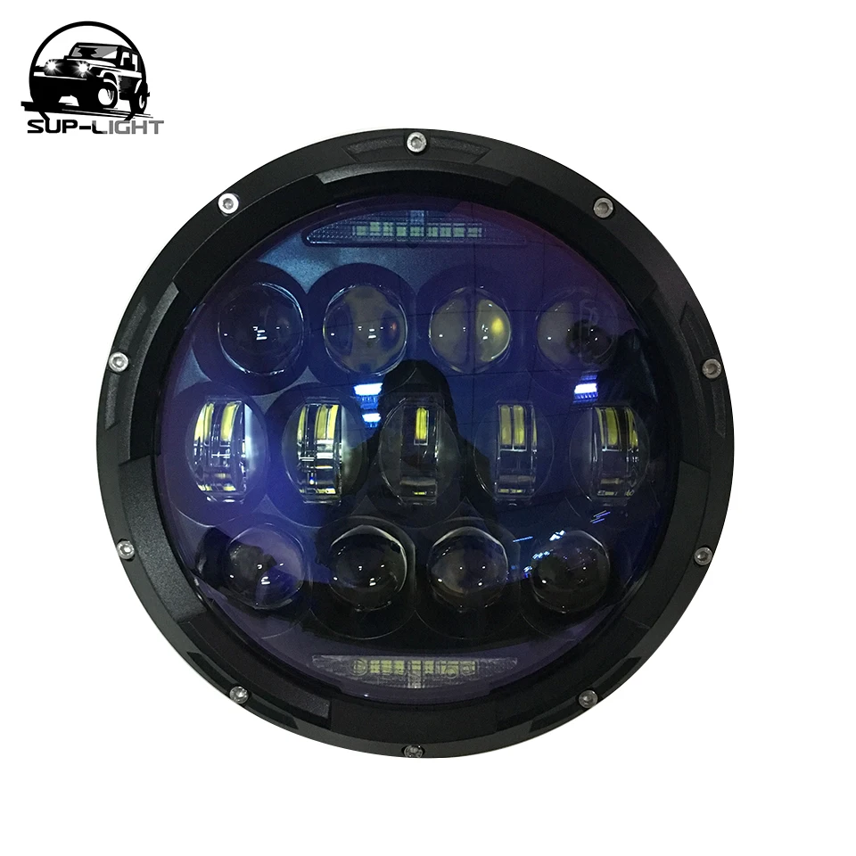 SUP светильник 7 дюймовый круглый светодиодный головной s Conversion Kit DRL Парковка 130w H4