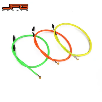 

Motorcycle Green & Orange & Yellow Clutch Cable Line For ZONGSHEN NC250 Bosuer KAYO Xmotor Apollo