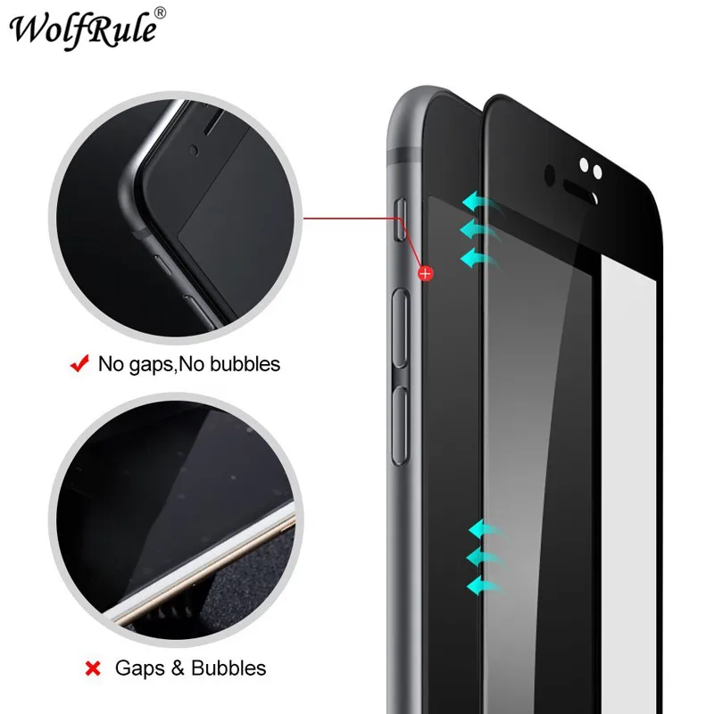  Screen Protector Glas Für iPhone 7 Plus 2.5D Gehärtetem Glas Für iPhone 7 Plus Volle Abdeckung Glas