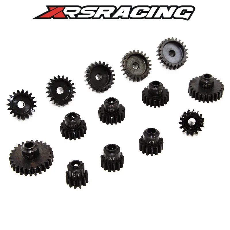 XRSRACING RC высокое качество твердое окисление 12T/13T/14T/15T/16T/17T/18T/19T/20T/21T M1 5 мм Вал