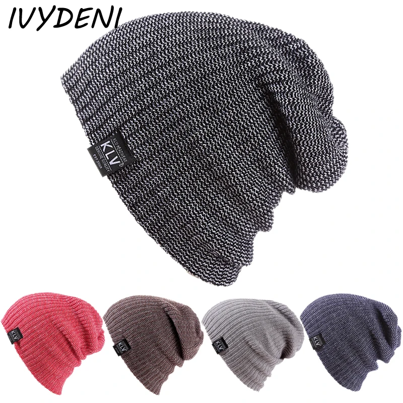 

Unisex Bone brand Hat Men's Winter Beanie Man Skullies Warm Knitted Beanies Women's Winter Hats Thick Hip Hop Caps Autumn Gorros
