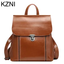 Kzni натуральная кожа кошелек crossbody Наплечная Сумка Женский рюкзак мешок основной Femme De MARQUE L122521