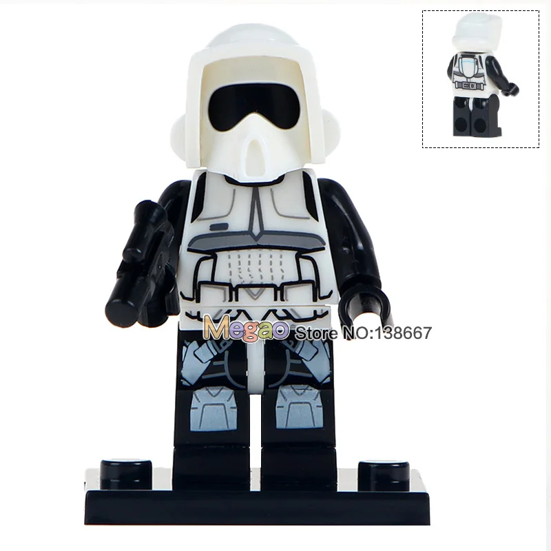 

Building Blocks 50pcs/lot WM411 Scout Troopers Red Guard Darth Vader Darth Revan Yoda Set Model Bricks Children Gift Toys
