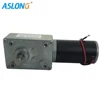 A58SW31ZY 7Rpm to 470Rpm High Torque Worm Gear Motor With Brake CW/CCW  brush dc motor  12v  24v gear box motor Reductor ► Photo 3/6