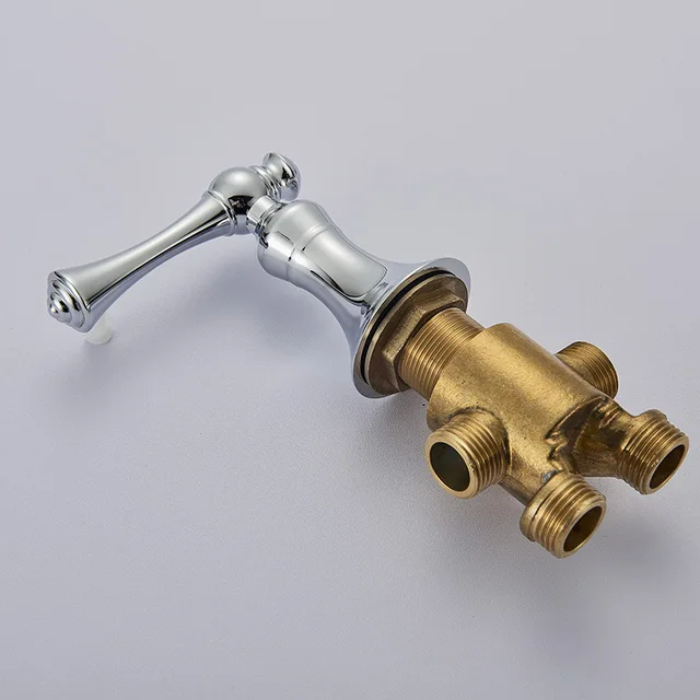 Brass Bathtub Faucet Mixer Faucet Switch Bath Tub Handle Valve