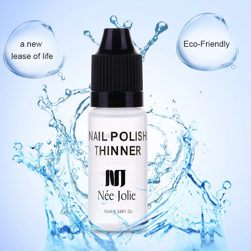 

NEE JOLIE 10ml Nail Polish Thinner for diluting Nail Varnish Keep Nails Varnish Moisturizing Professional Nails Art Tools