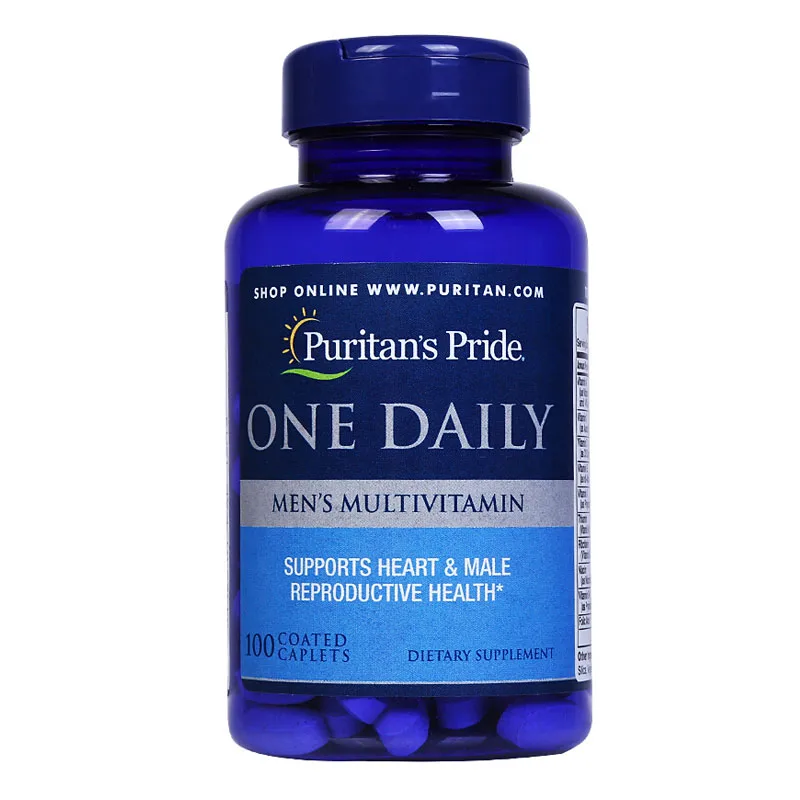 

One Daily Men's Multivitamin 100 capsules Free Shipping
