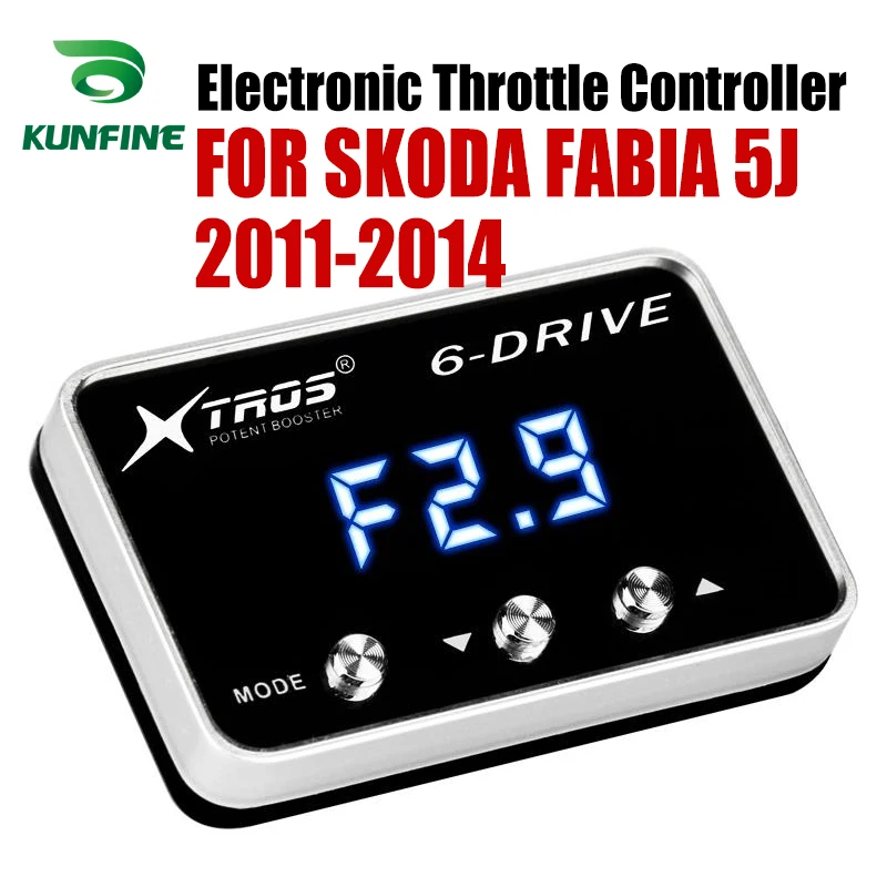 Car Electronic Throttle Controller Racing Accelerator Potent Booster For SKODA FABIA 5J 2011-2014 Tuning Parts Accessory | Автомобили и