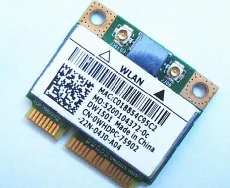 BroadCom BCM94313HMG2L BCM4313 DW1501 DW1504 Половина мини PCI-e WLAN карта для Dell E5530 E6330 E6430 E6230 ноутбук