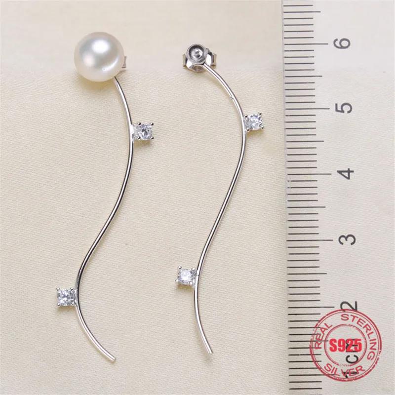 

Genuine S925 Sterling Silver Stud Earrings Dangle Earrings Hoop Earrings Blank Base Supplies for DIY Accessories Jewelry Making