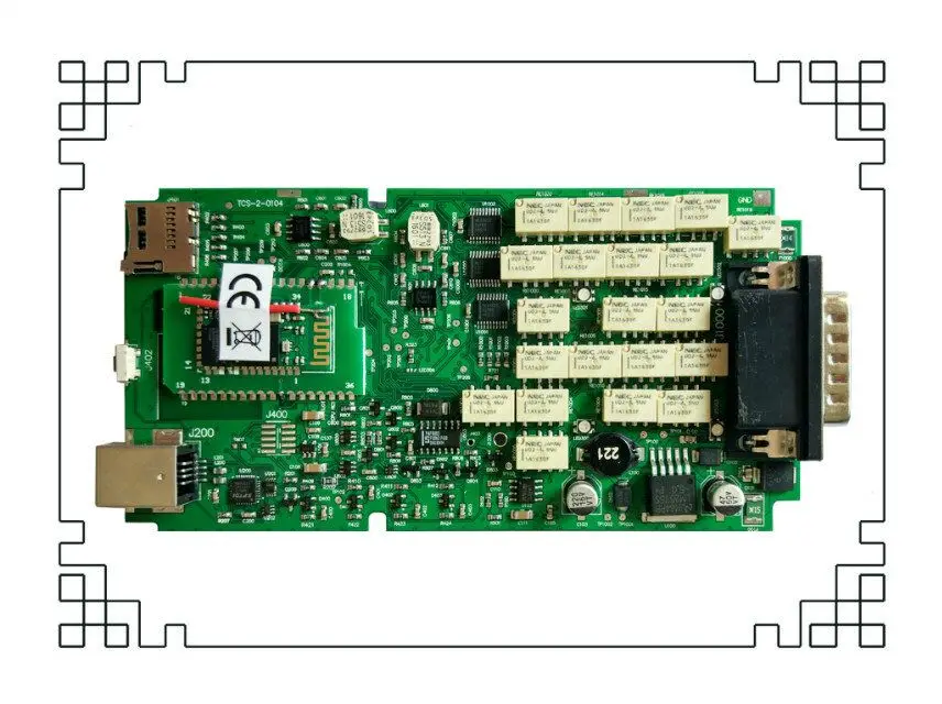 2019 с реле nec VD TCS CDP одноплатный bluetooth 2016R0 delphis ds150e сканер autocoms диагностический