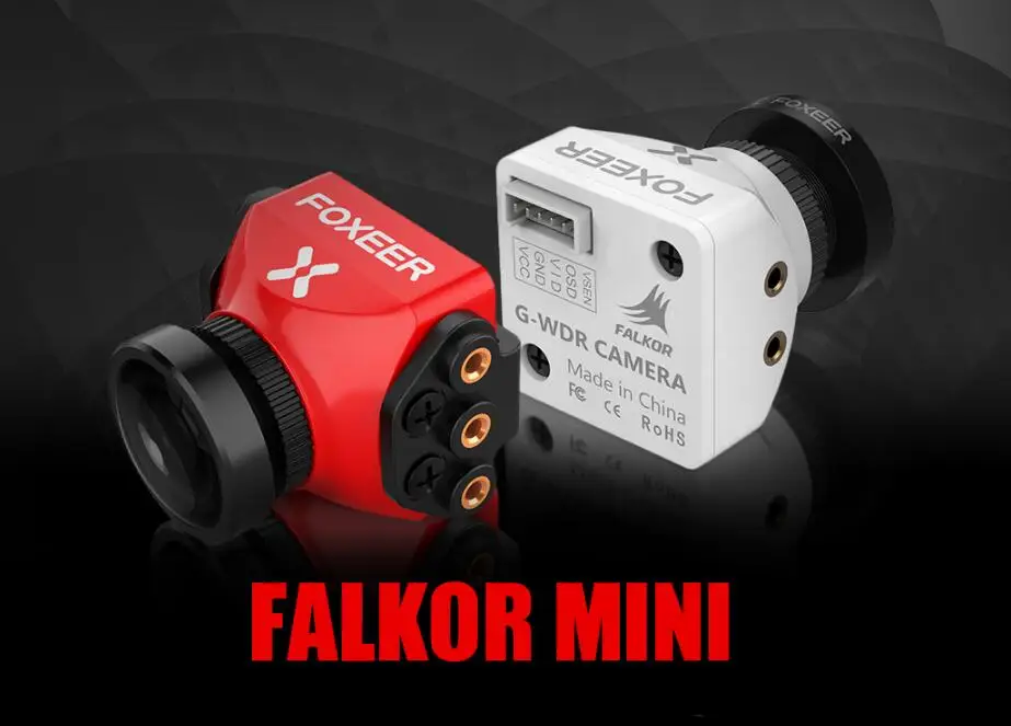 

Foxeer Falkor 1200TVL Mini/Full Size Camera 16:9/4:3 PAL/NTSC Switchable GWDR