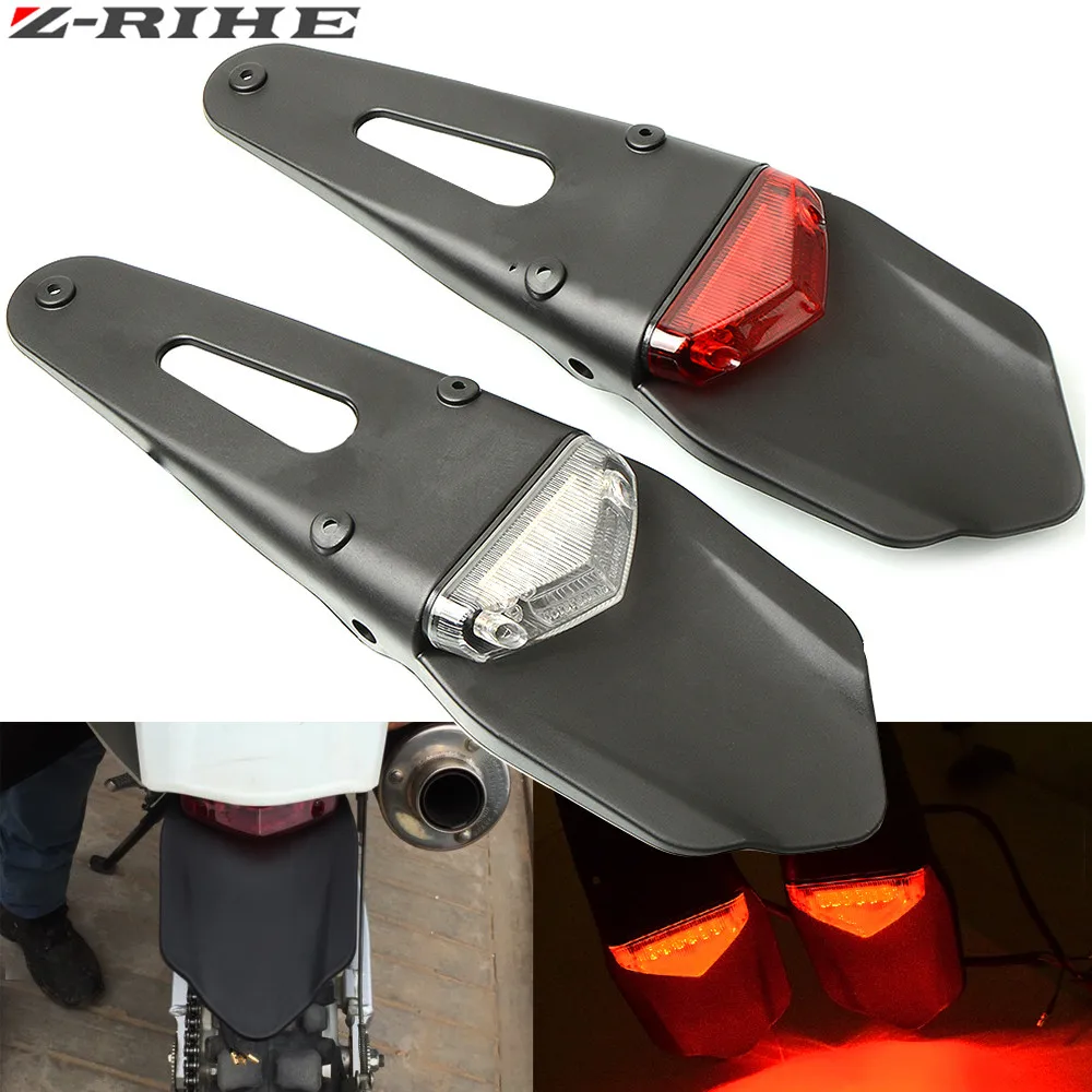 

Motorcycle LED Tail Light&Rear Fender Stop Enduro taillight MX Trail Supermoto FOR KTM CR EXC WRF 250 400 426 450 500XC-W/EXC