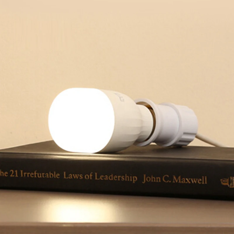 Original Xiao mi Yeelight E27 Smart LED Bulb Dimmable WiFi Control Bedside Lamp