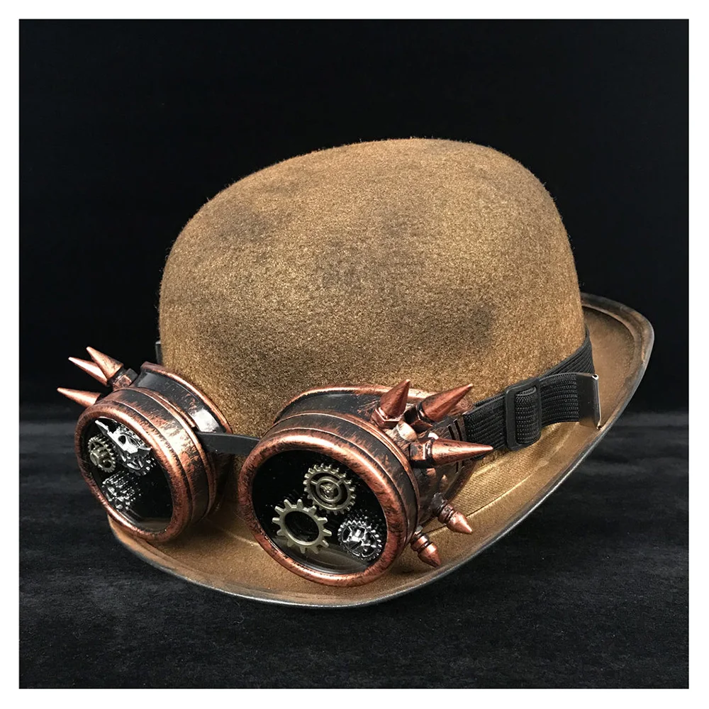 ladies steampunk top hat
