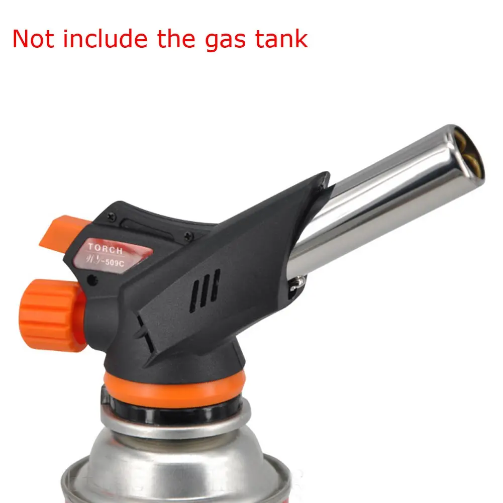 Portable Spray Gas Torch Gun Burner Auto Ignition Camping Flame gun For