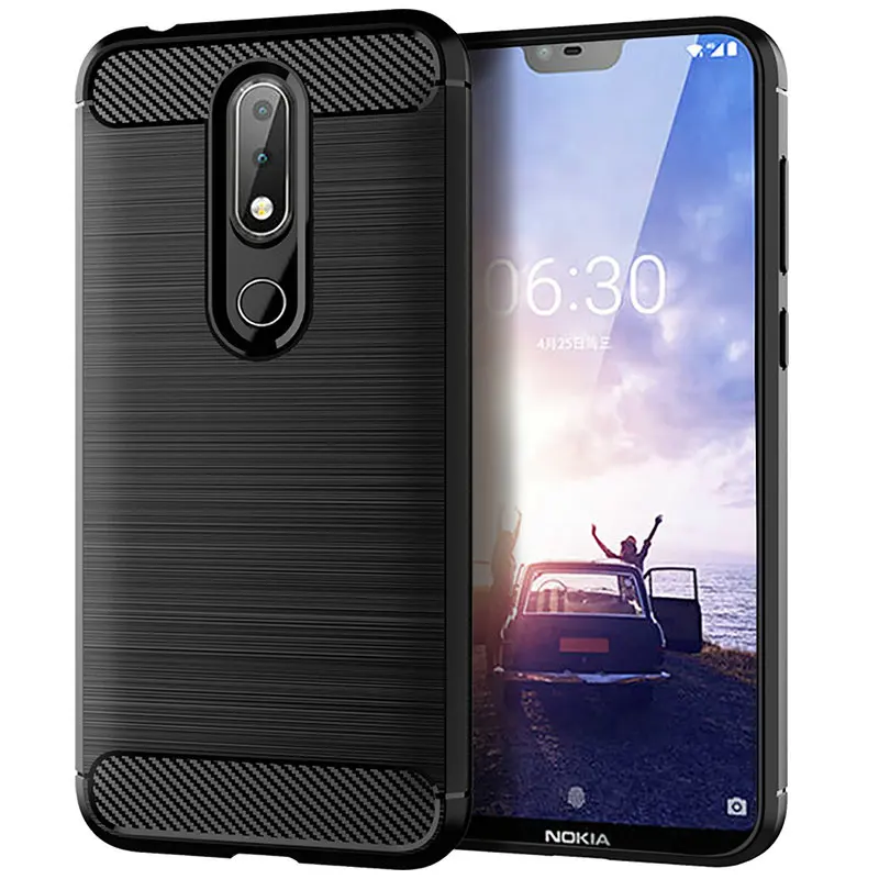 Для Nokia 6 1 Plus TA-1103 TA-1116 анти-телефон с распознаванием отпечатка пальца чехол для 2018
