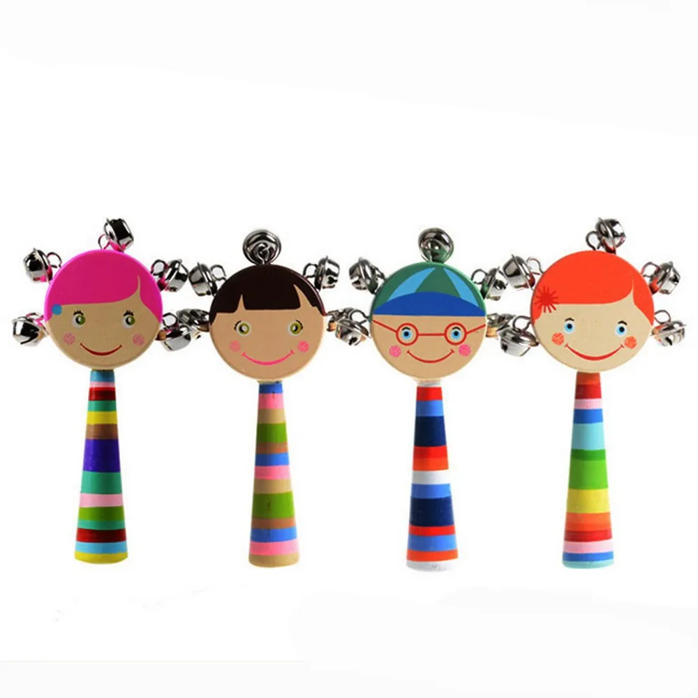 

SAGACE (SAGACE) Baby Rattles & Mobiles baby toys Toddler Children Kid Mobile play Education Smiley Doll Ringing Bell 19Apl3