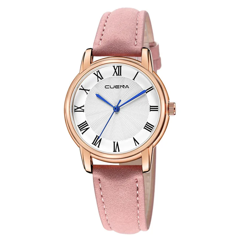 Women's Dress Watches Casual Quartz Plastic Leather Band Newv Strap Watch Analog Wrist Watch Relogio femininos montre femme F21 (3)