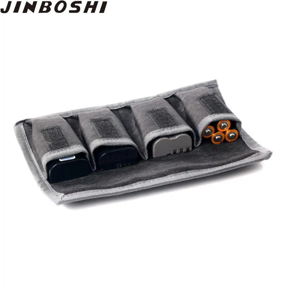 

Nylon Battery Safe case Waterproof Bag Battery Protective Pouch for Canon LP-E6 LP-E8 for Sony NP-FW50 AA AAA 18650 Battery
