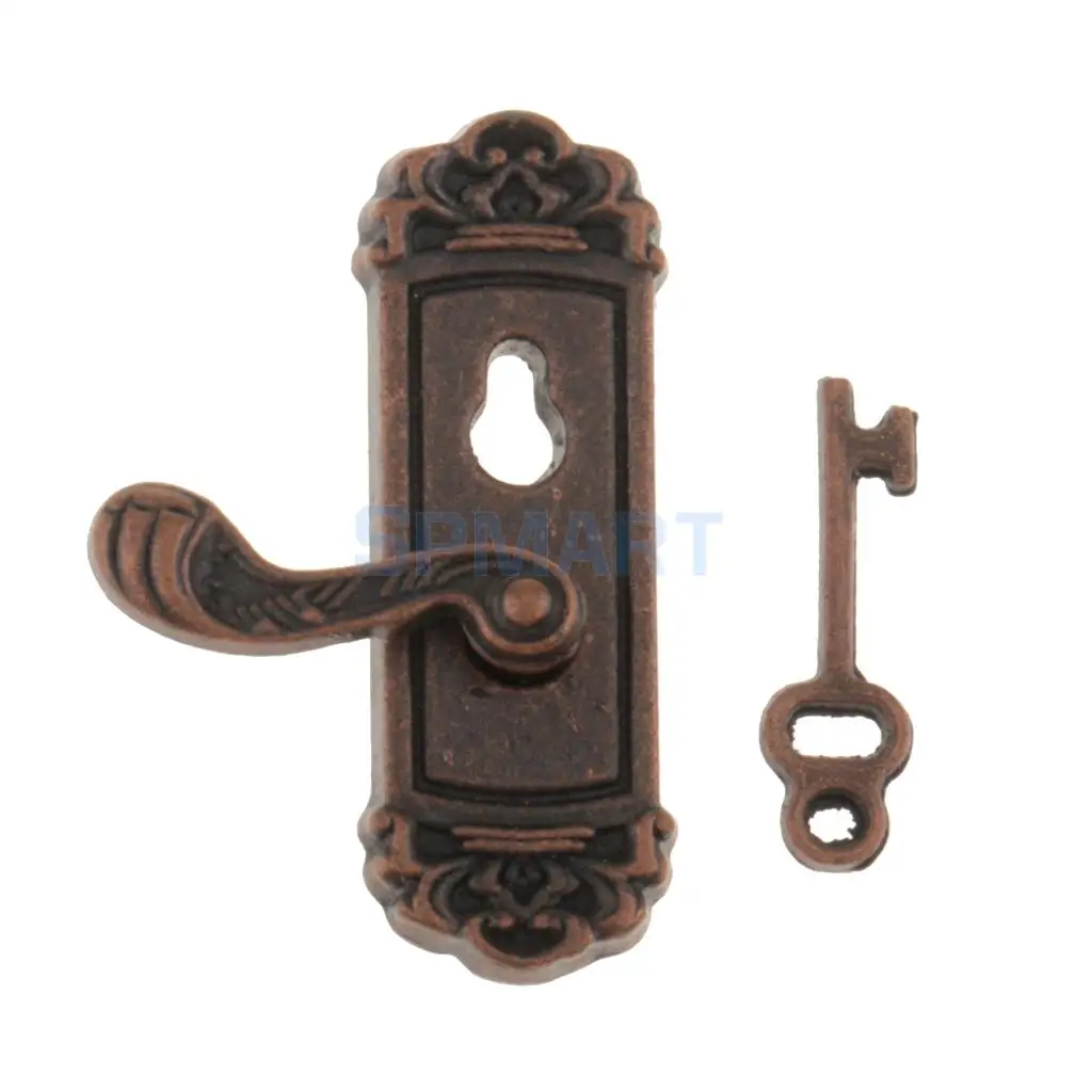 Buy MagiDeal 112 Scale Door Knob Right Handle Key