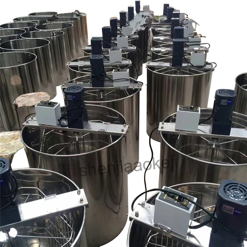 Stainless steel Six-frame 220V/110V electric honey extractor Thickening frame honey separators machine honey processing machine Stainless steel Six-frame 220V/110V electric honey extractor Thickening frame honey separators machine honey processing machine