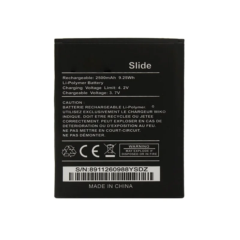Alesser-For-Wiko-Slide-Battery-2500mAh-100-New-Replacement-accessory-accumulators-For-Wiko-Slide-Cell-Phone