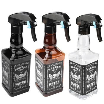 

500ml Refillable Fine Mist Hairdressing Spray Bottle Atomizer Barber Empty Water Pro Salon Hairstyling Tool