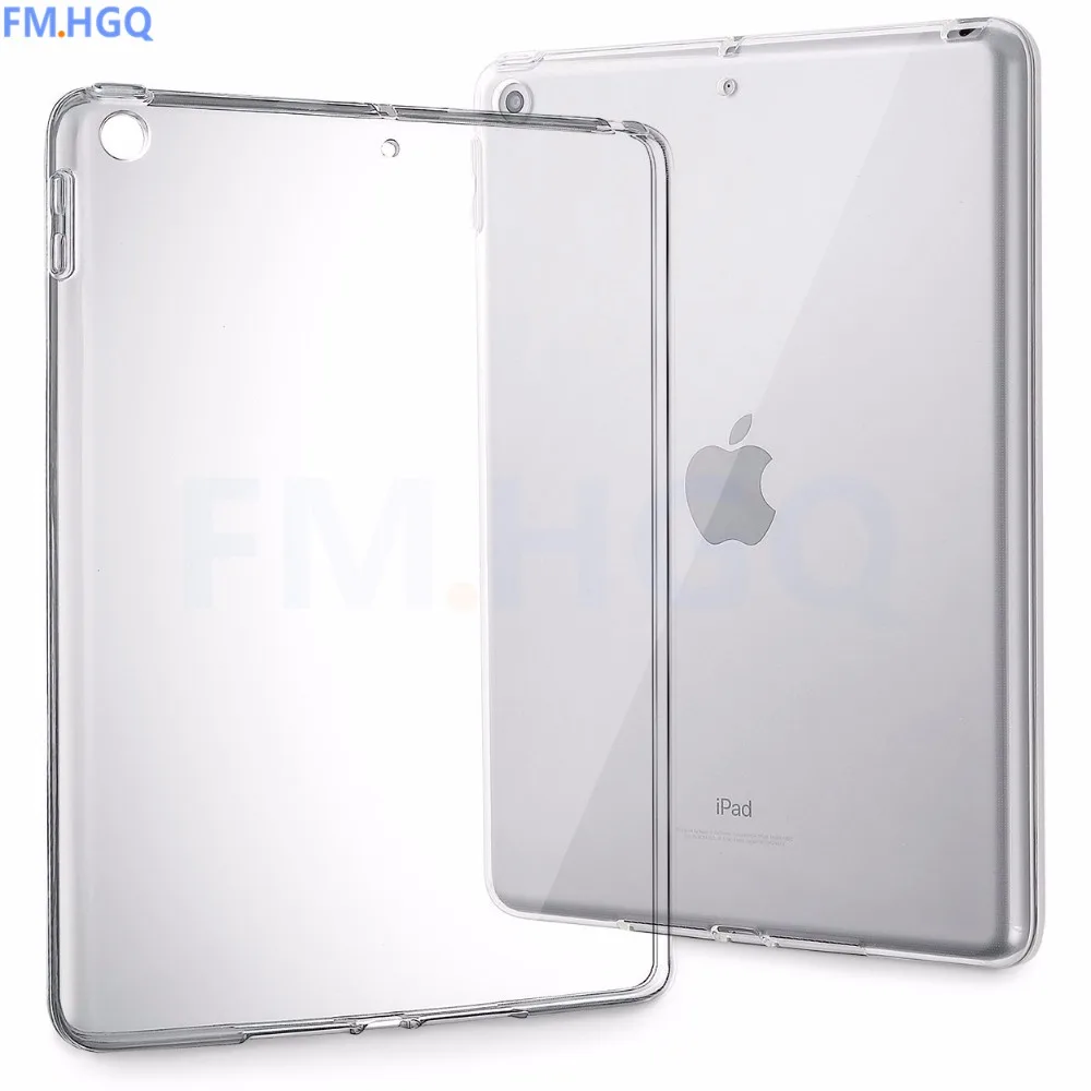 Silicone Case For New iPad 9.7 inch Silicone Transparent Clear Case
