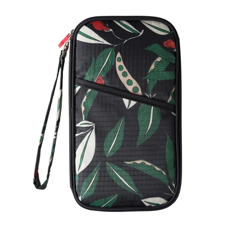 Hylhexyr водонепроницаемый полиэфирный дорожный кошелек, сумка для паспорта, кошелек, посылка для кредитных карт, держатель для документов, органайзер, сумки, сумка - Цвет: Зеленый