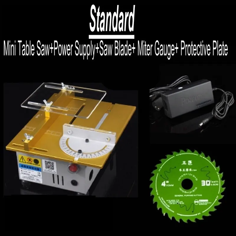 Cheapest Multifuncttional Precision Mini Table Saw Handmade Woodworking Bench Saw DIY Model Saw Cutting Saw Machinery Machine