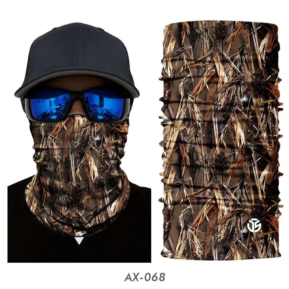 3D Realtree бесшовная бандана для шеи, маска для лица, маска, кольцо, шарфы, военная армия, страйкбол, половина лица, маска, шарф для мужчин и женщин - Цвет: AX-068