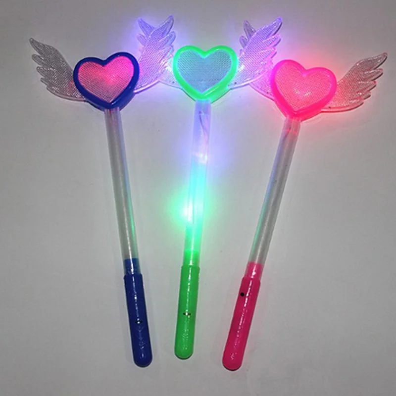 Led Toys Glow Stick LED Party Colorful Flashing Light Up LED Light Stick For Wedding Birthday Party Supplies Glow In The Dark (2)