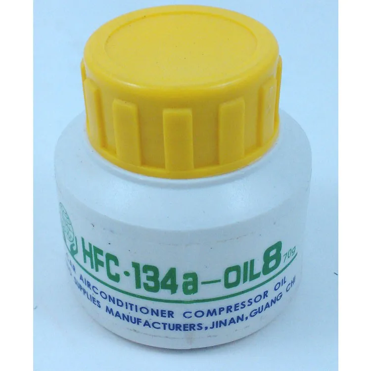 

TITIFXAN 4pcs automotive air conditioning oil air conditioning refrigerant R134a refrigerant oil frozen oil once Refrigerant