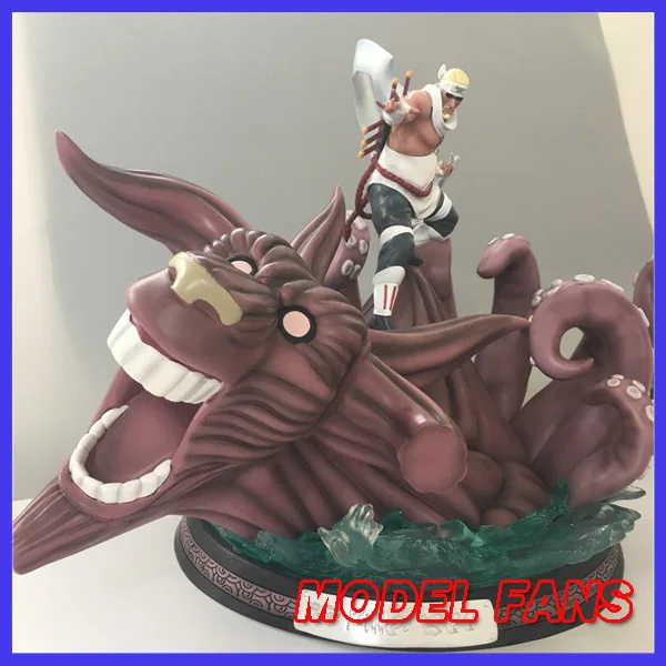 

MODEL FANS IN-STOCK Naruto tsume The same paragraph 40cm Killer B gk resin statue figure for collection