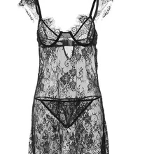 Сексуальное нижнее белье, 3 цвета, перспектива, открытая спина, кружевное, эротическое белье+ стринги, S-L, сексуальная сорочка, сексуальные костюмы