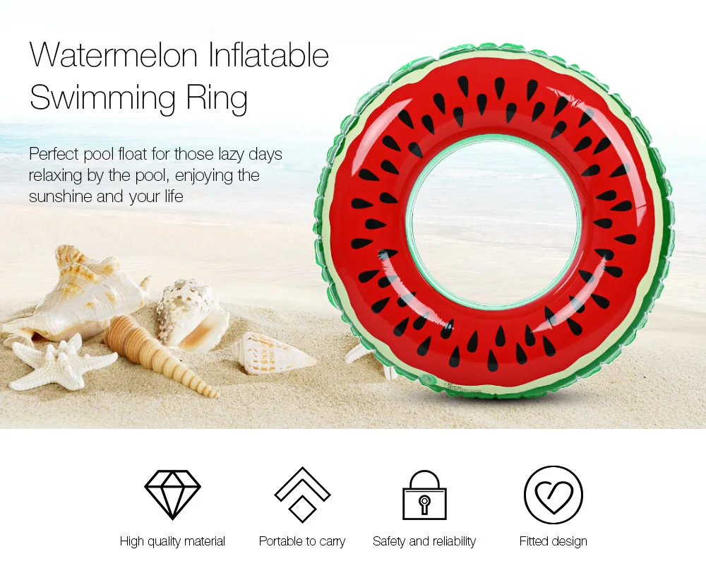Outlife арбуз надувное кольцо для взрослых детей надувной бассейн круг для взрослых детей