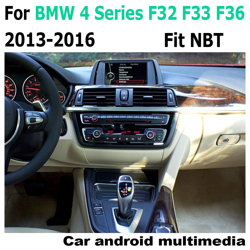 

Android RAM For BMW 4 Series F32 F33 F36 2013~2016 NBT GPS Touch Screen Multimedia Player Stereo Auto radio navigation