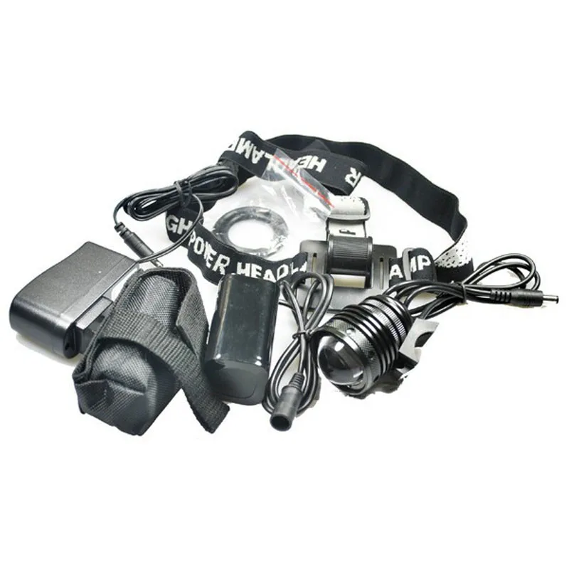 Sale UniqueFire Focusing Wide Beam cree XM-L U2 led bicycle bike light set with rechargeable 18650 battery pack+charger 2