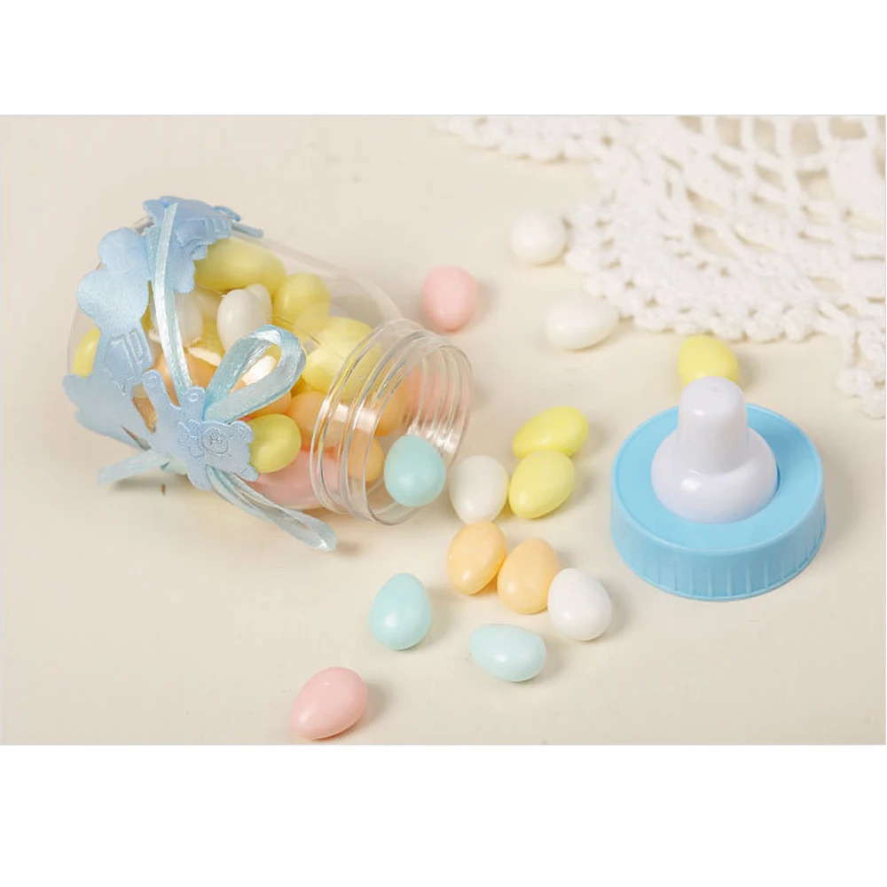 Маленькая пластиковая коробка для конфет в форме бутылочки кормления 12