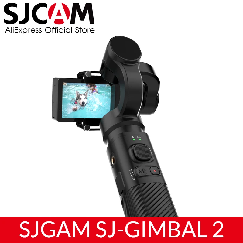 SJCAM ручной карданный SJ-GIMBAL 2 3 оси стабилизатор Bluetooth управление для SJ6 SJ7 SJ8 Pro/Plus/Air экшн-камера для Yi камеры