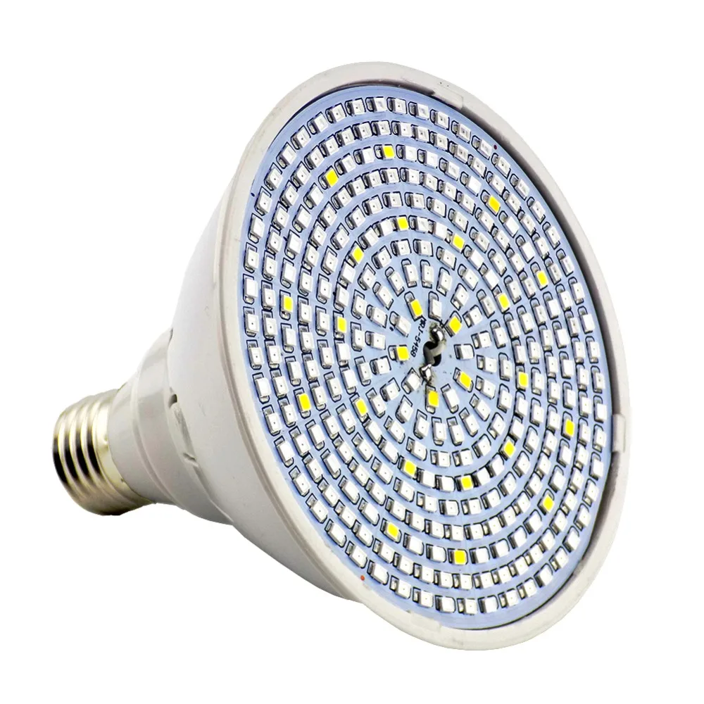 Luzes LED crescimento plantas